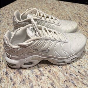Nike White Air Max Plus Sneakers
